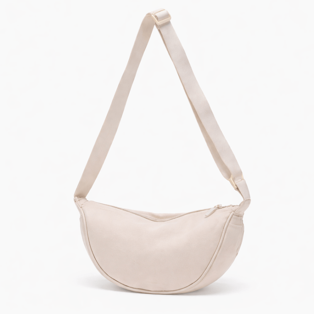 Beige Trendy Shoulder Bag - EIRA
