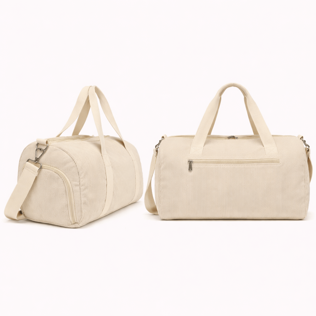 Beige Women's Travel Bag - ELVA