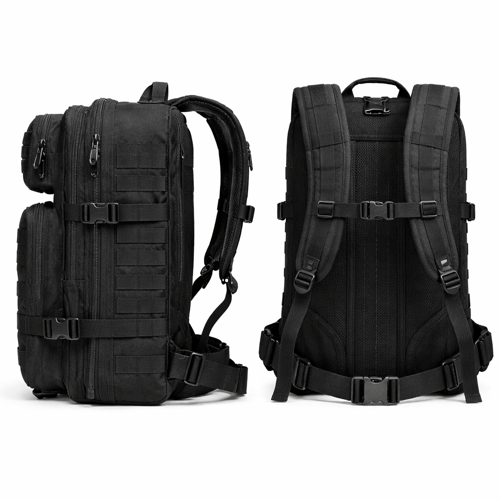 Black Hiking Bag - NERU