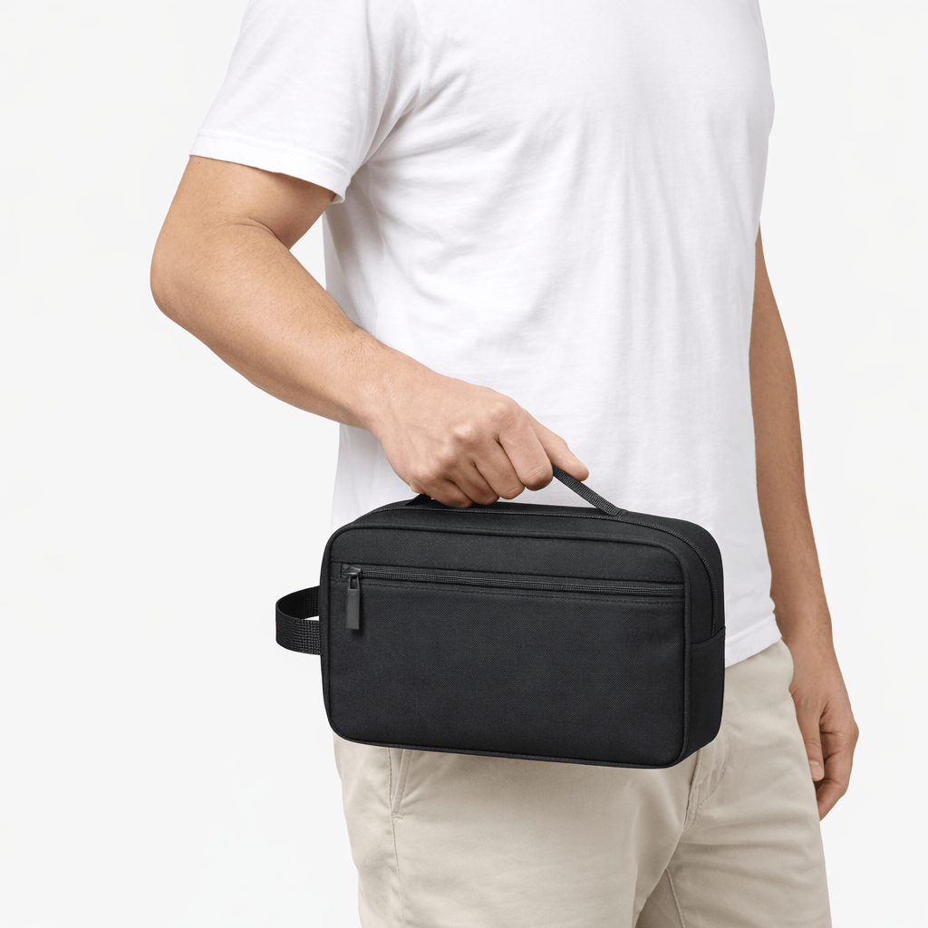 Black Men's Toiletry Bag - MOPP
