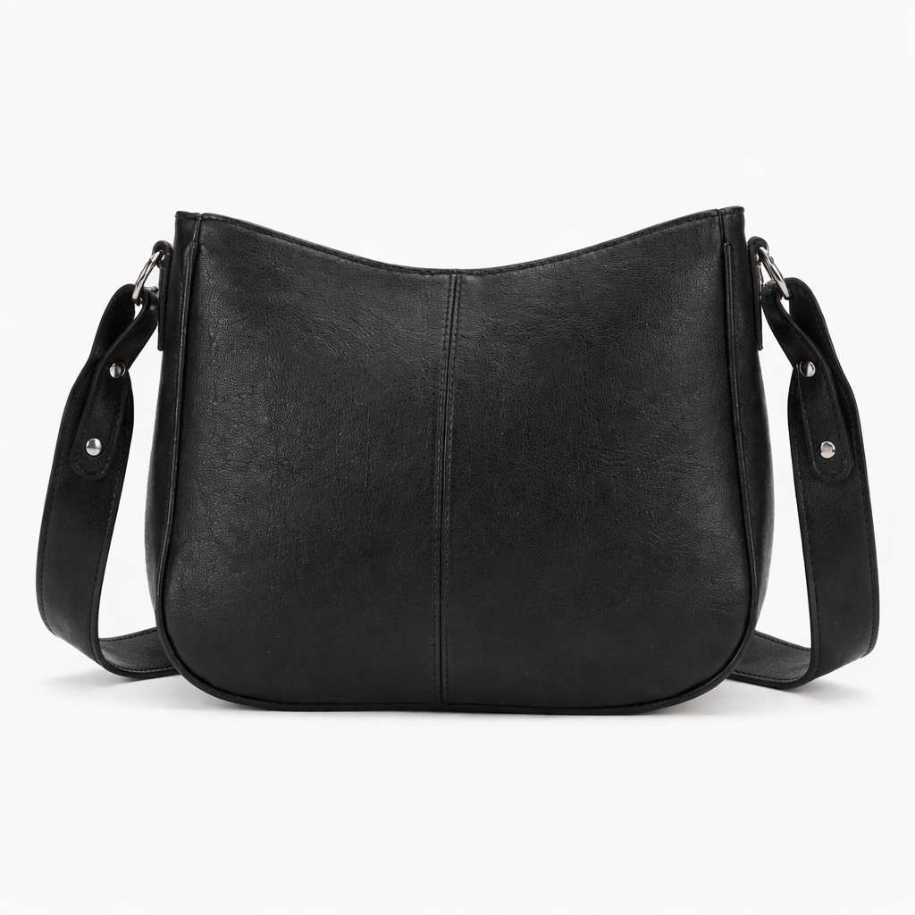 Black Trendy Shoulder Bag - TAYA