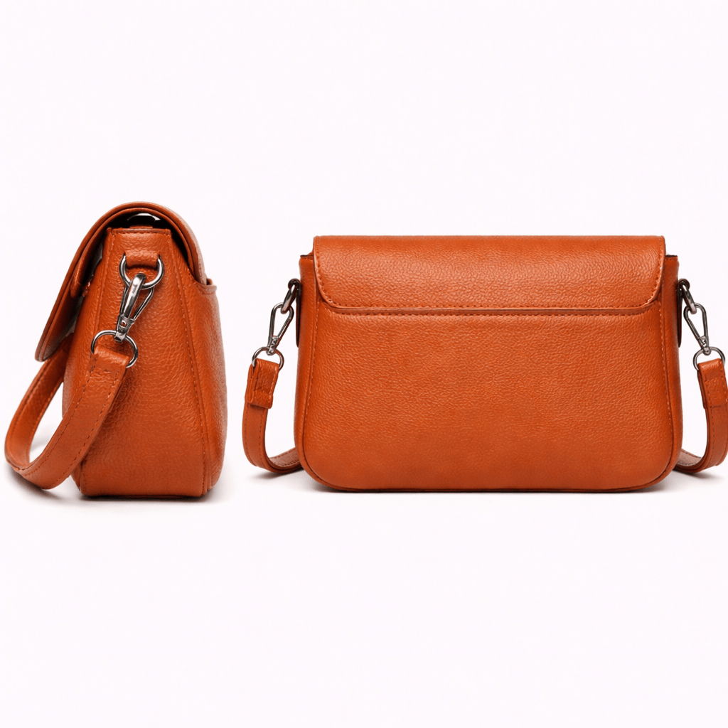 Brown Shoulder Handbag - ELEK