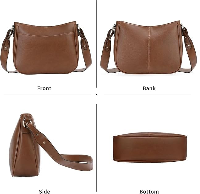 Camel Trendy Shoulder Bag - ULIA