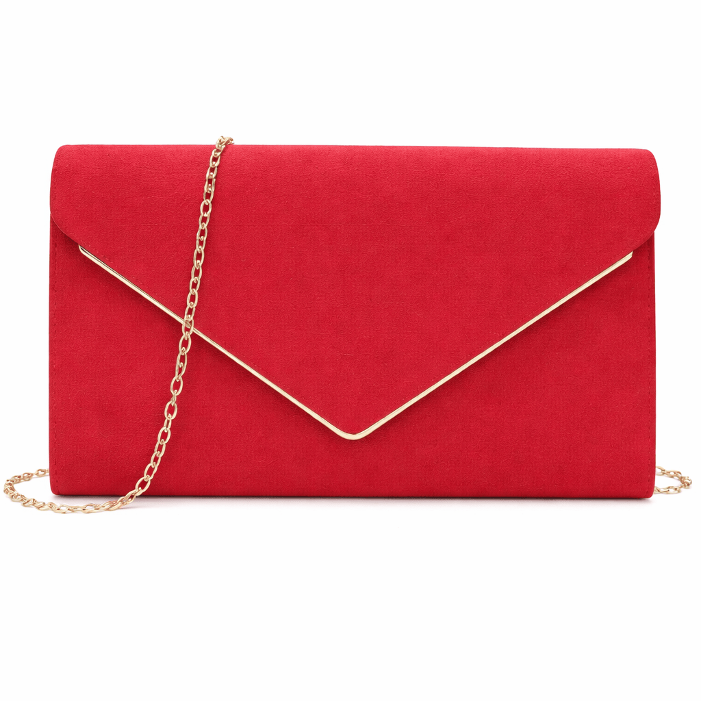 Clutch Handbag Red - SENA
