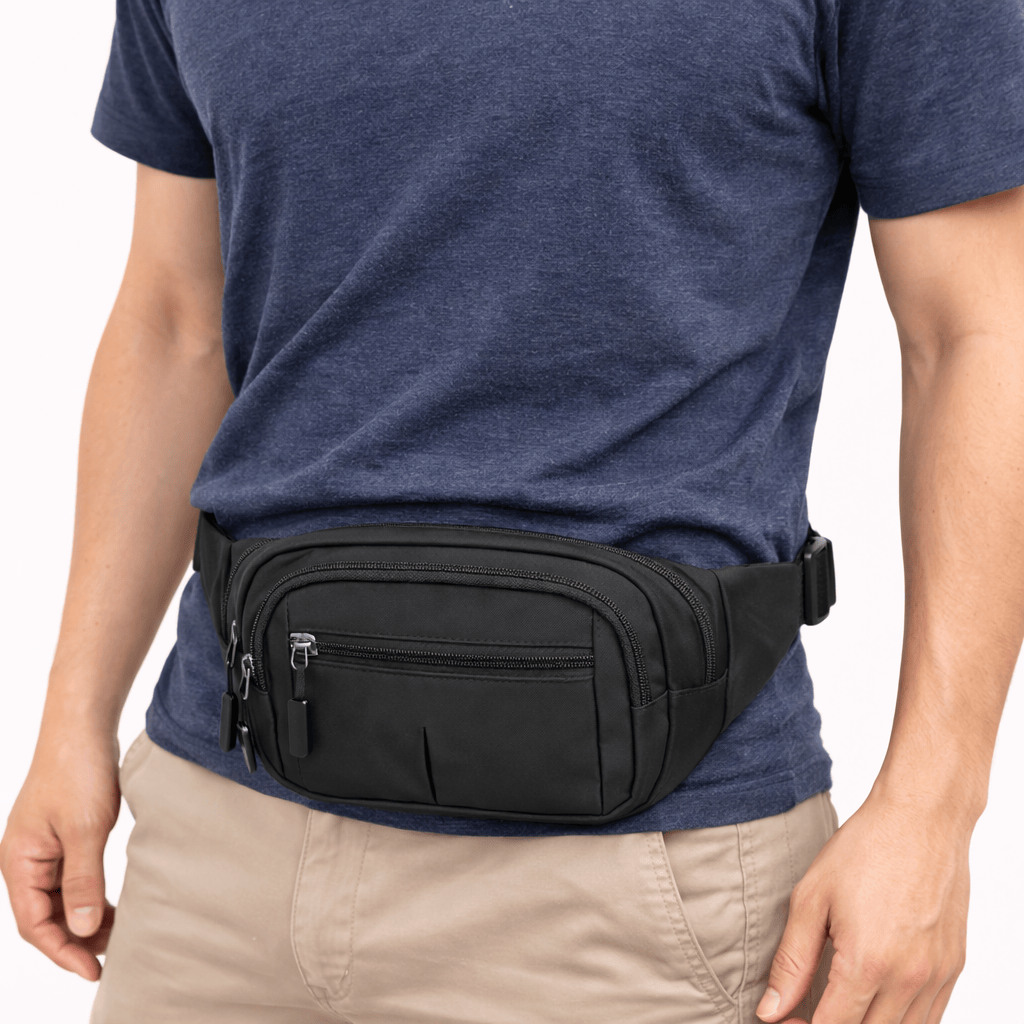 Compact men's fanny pack - ZYKO