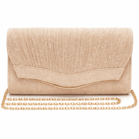 Golden Handbag Clutch - RINA
