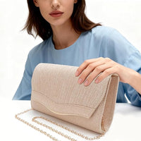 Golden Handbag Clutch - RINA
