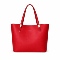 Large Red Handbag - KEVA