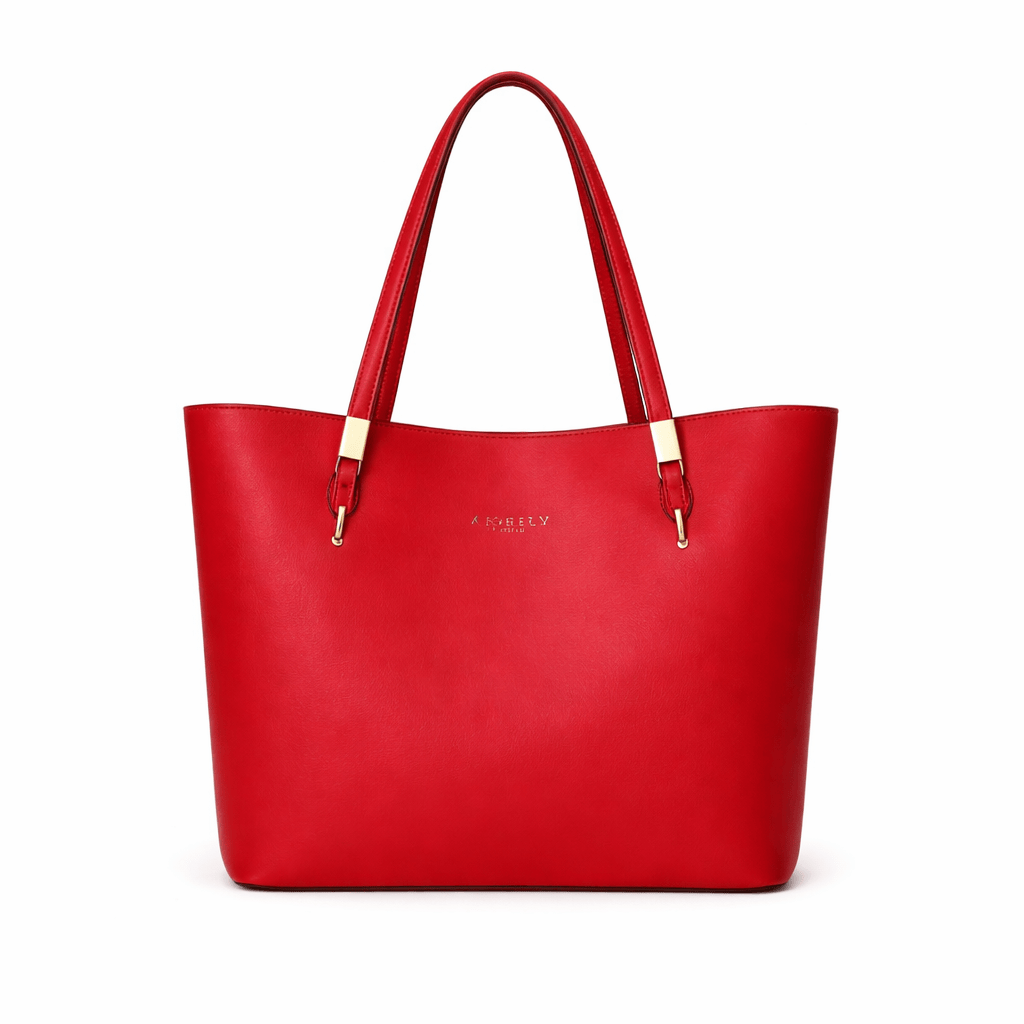 Large Red Handbag - KEVA