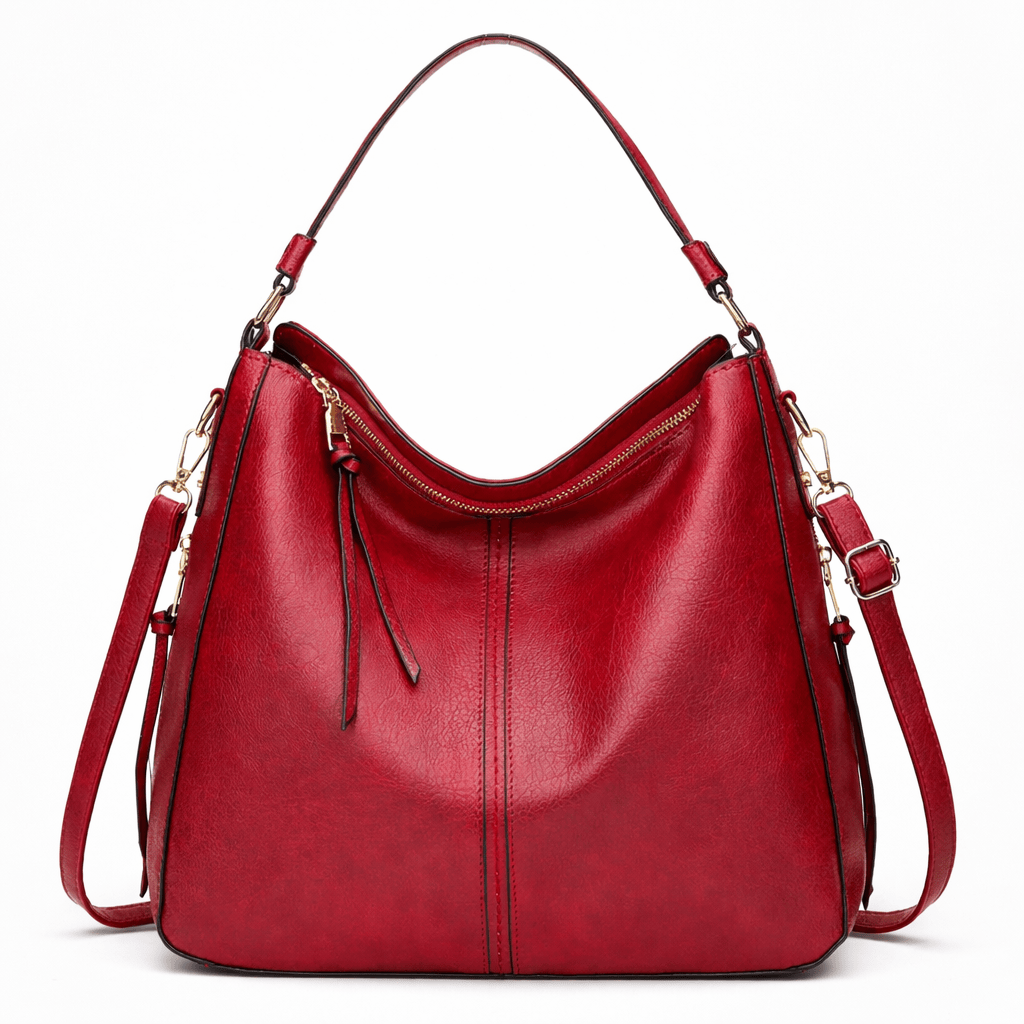 Large Shoulder Bag for Women in Faux Leather - AXEL