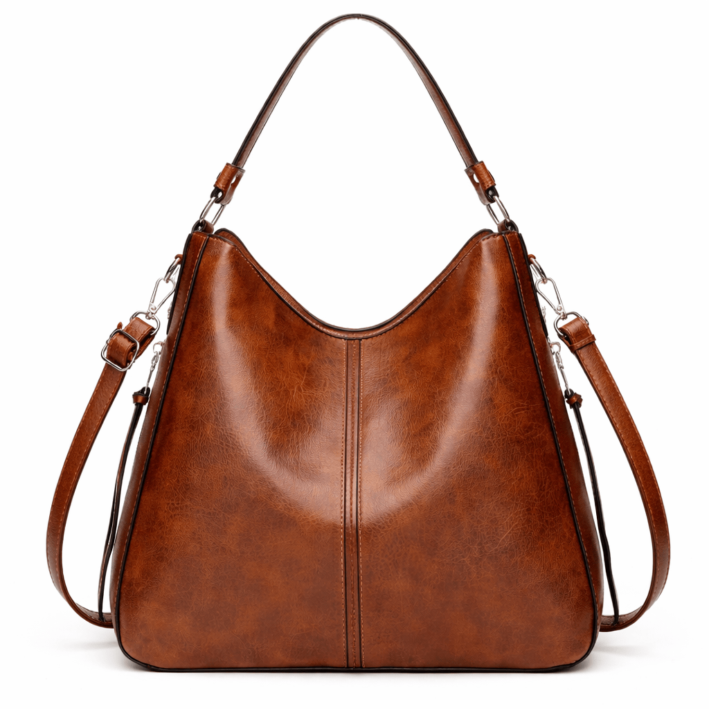 Large Shoulder Bag for Women in Faux Leather - AXEL