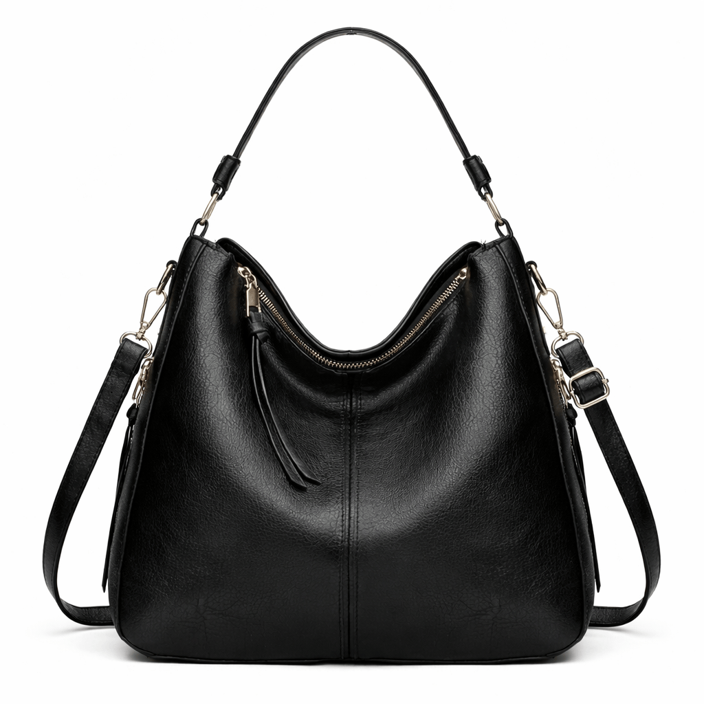 Large Shoulder Bag for Women in Faux Leather - AXEL