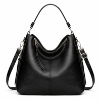 Large Shoulder Bag for Women in Faux Leather - AXEL