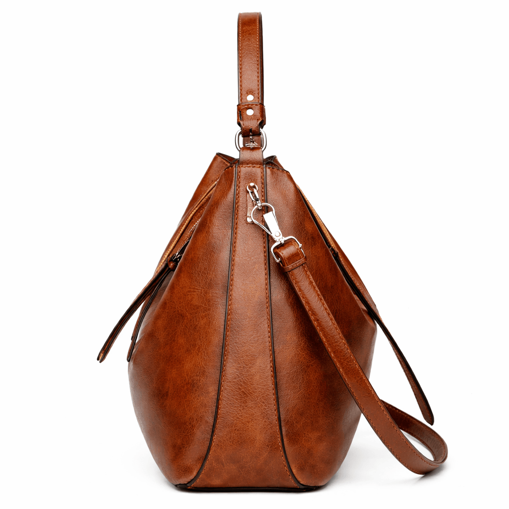 Large Shoulder Bag for Women in Faux Leather - AXEL