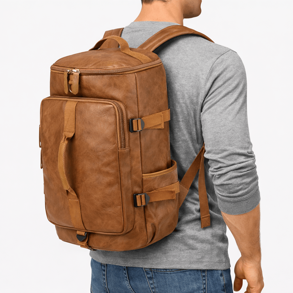 Leather Travel Backpack - JORA
