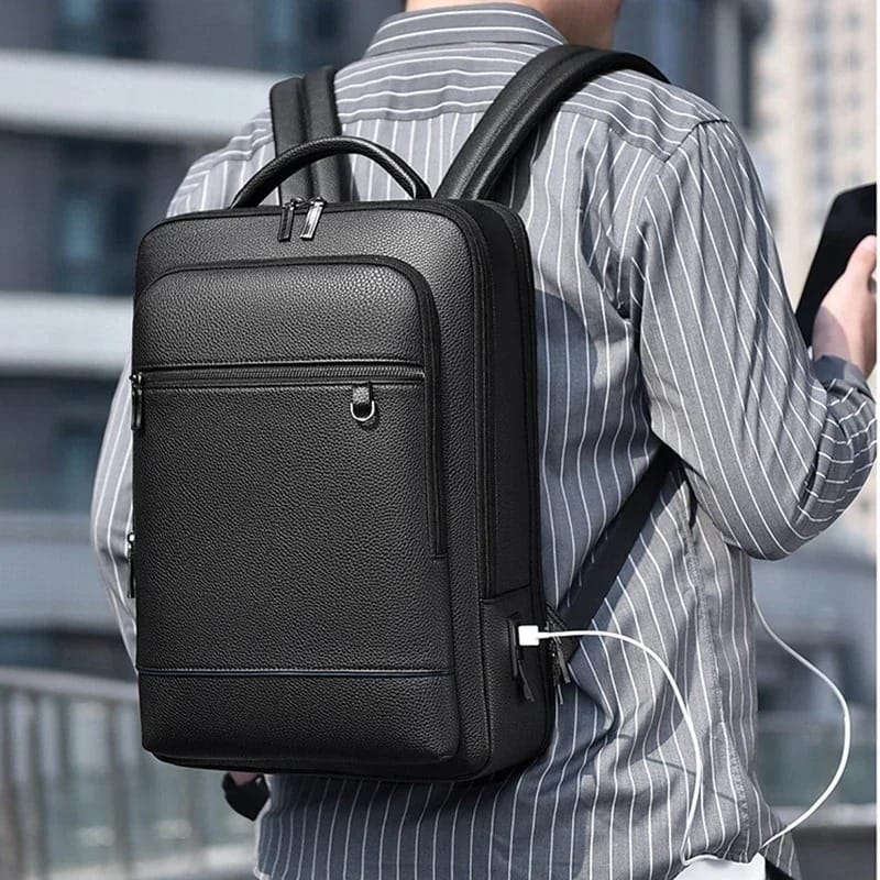 Leather Work Backpack - DIRA