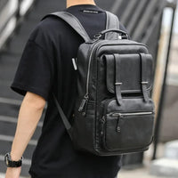 Luxury Leather Backpack - SEYO