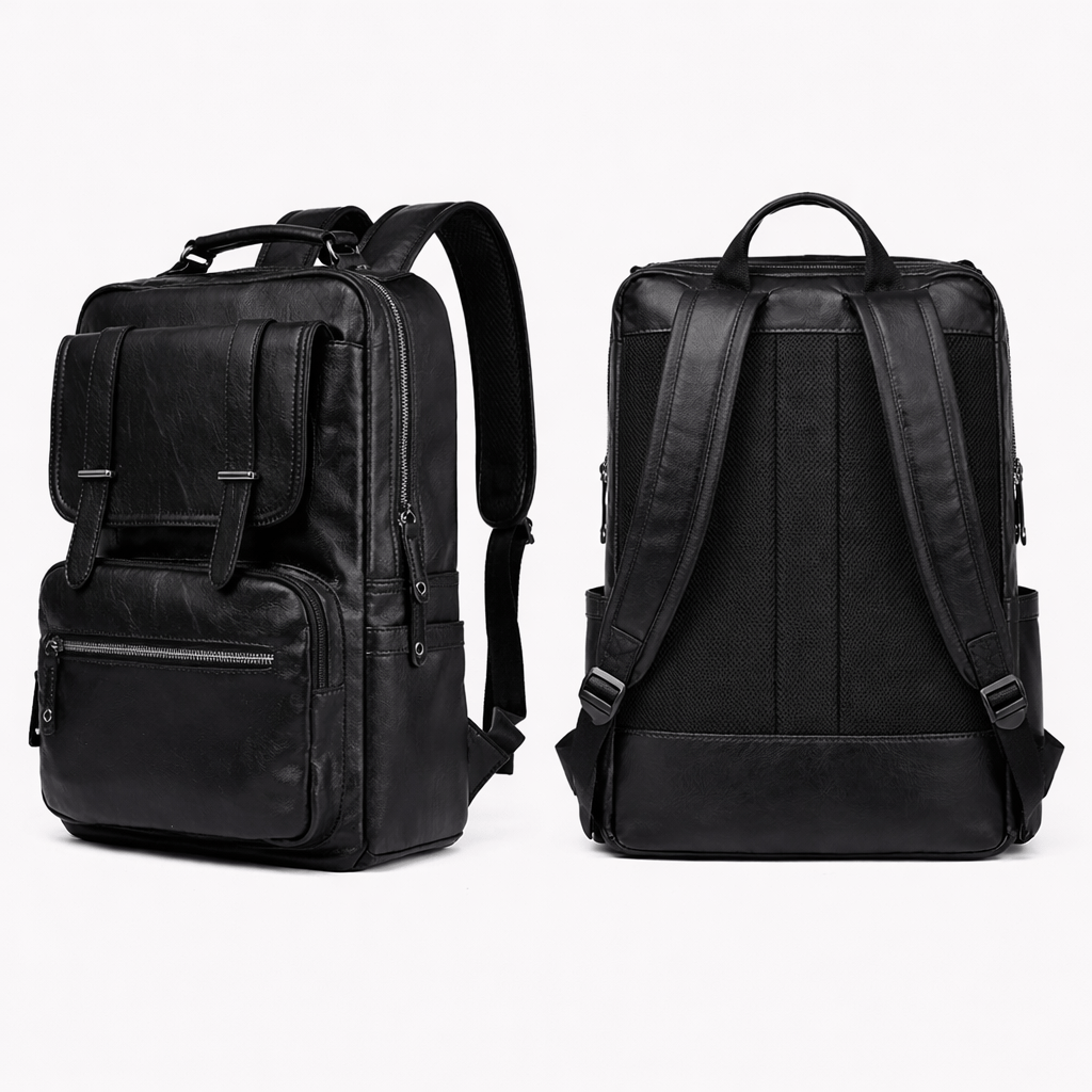 Luxury Leather Backpack - SEYO