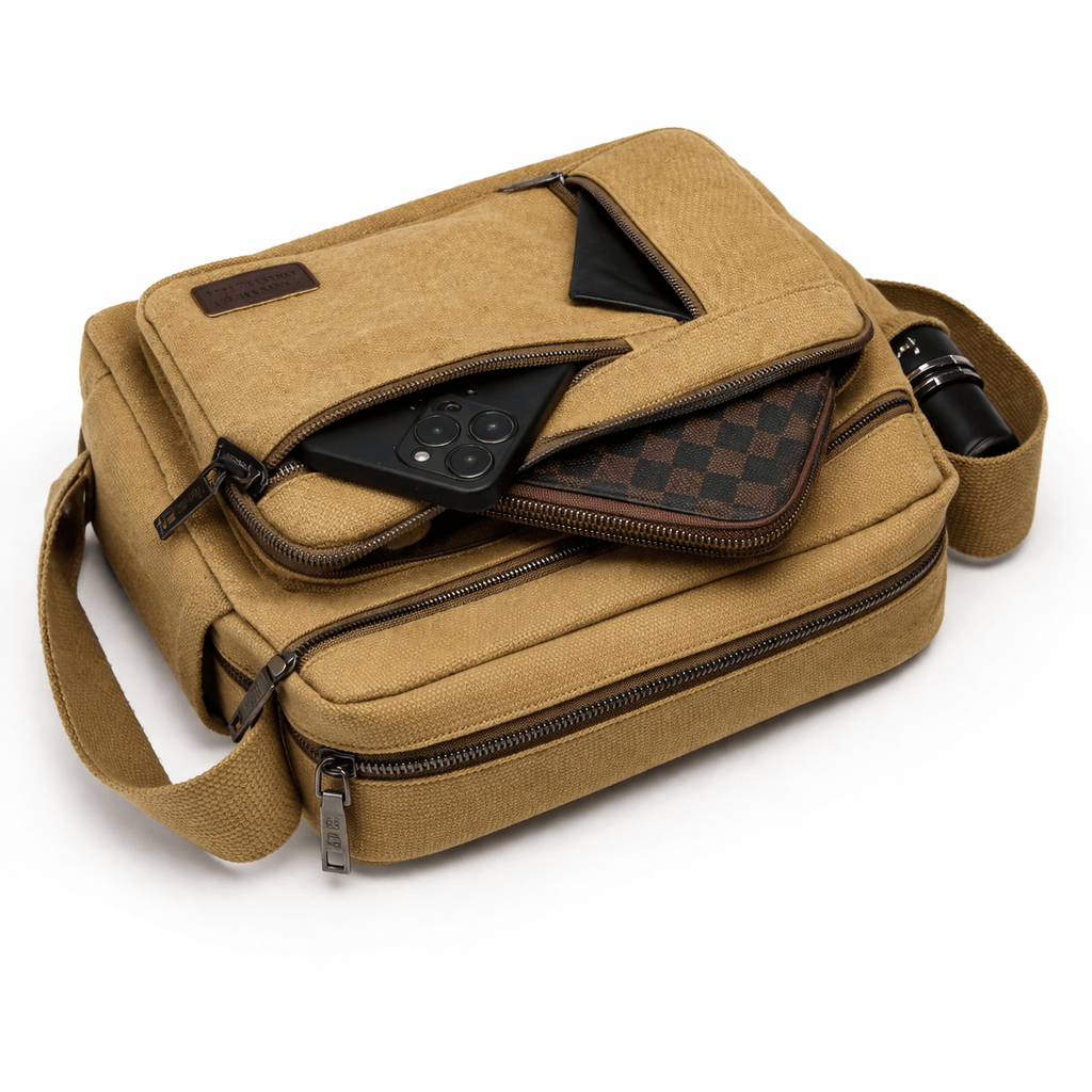 Men's Canvas Handbag - SIA