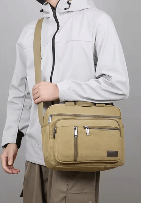 Men's Canvas Handbag - SIA