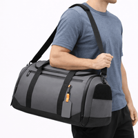Men's Gray Sports Bag - FRED
