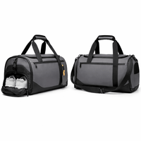 Men's Gray Sports Bag - FRED