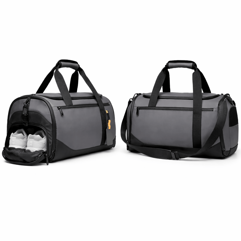 Men's Gray Sports Bag - FRED