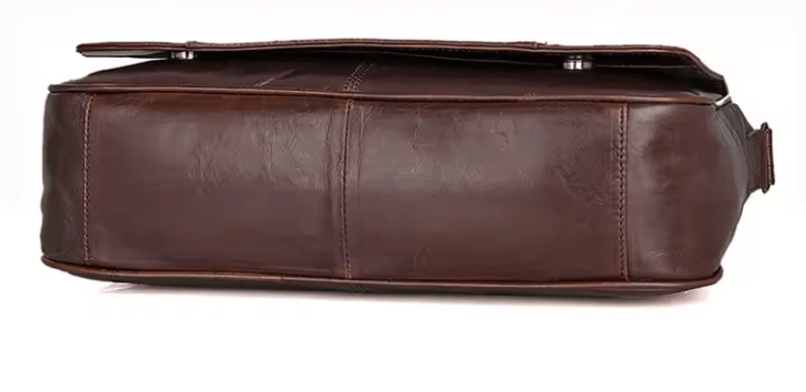 Men's Leather Shoulder Bag - LOIS