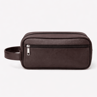 Men's Leather Toiletry Bag - NORA