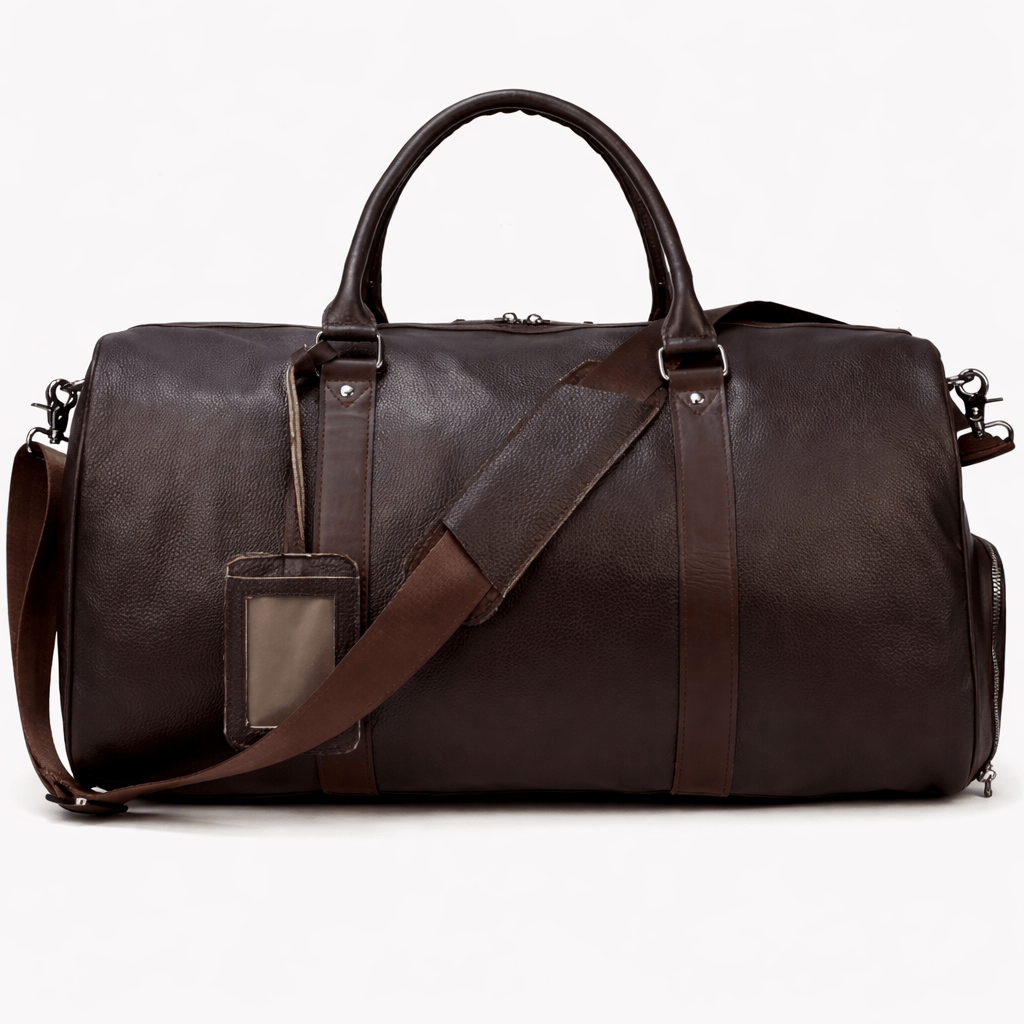 Men's Leather Travel Bag - DANI