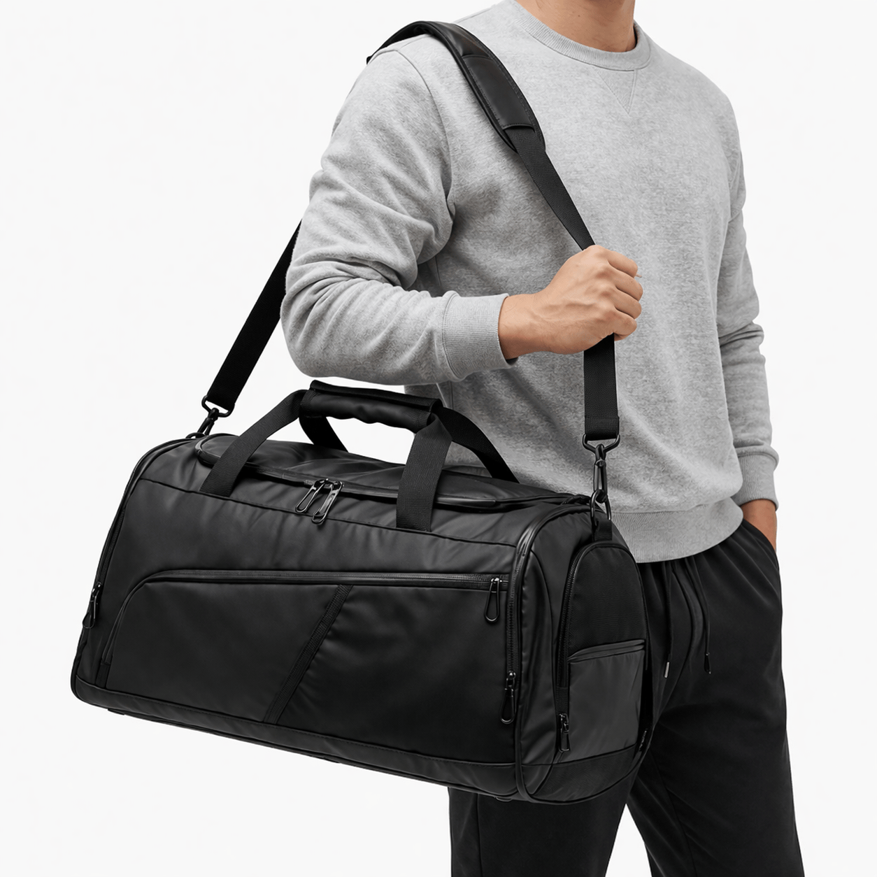 Men's Sports Shoulder Bag - HITE