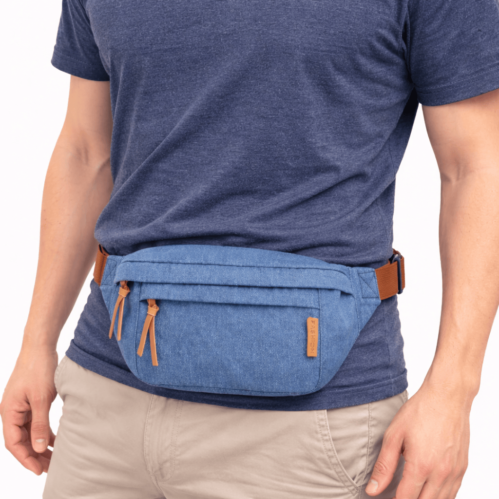 Practical men's fanny pack - MIKO
