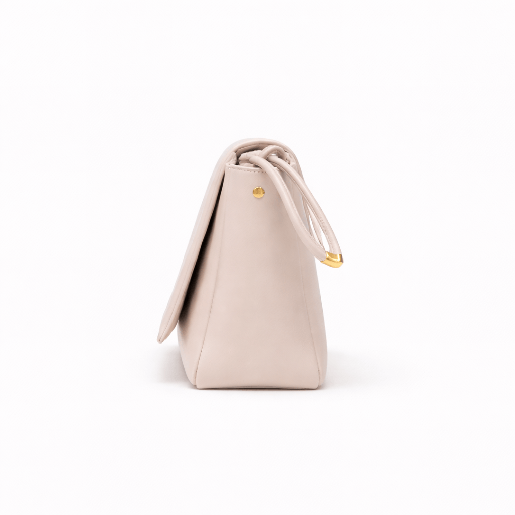 Small Beige Handbag - EMMA