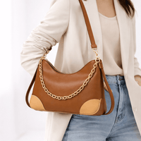 Small Brown Handbag - BELINA