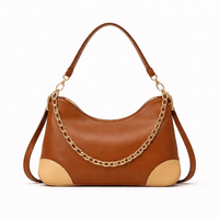 Small Brown Handbag - BELINA