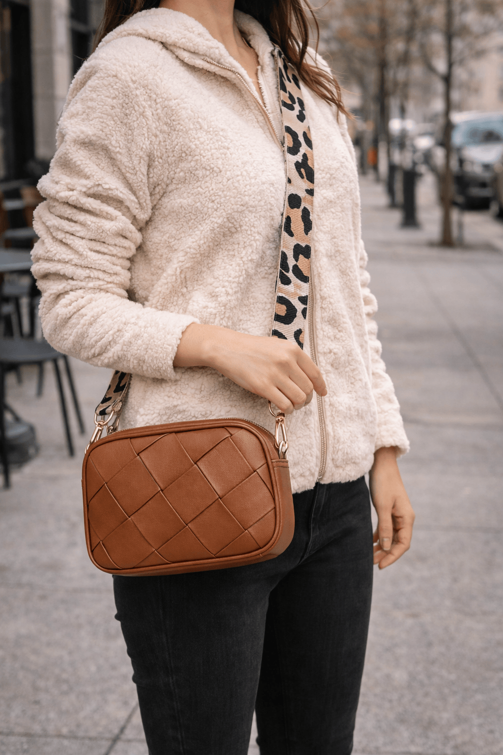 Small Leather Handbag - LILA