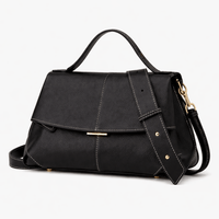 Small Leather Handbag - LILY