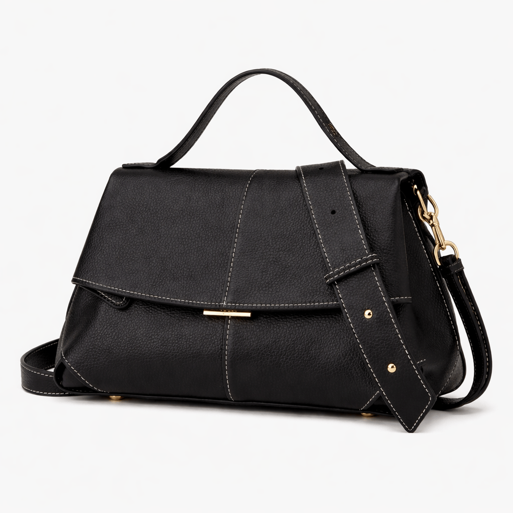 Small Leather Handbag - LILY