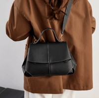 Small Leather Handbag - LILY