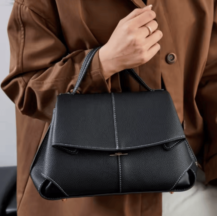 Small Leather Handbag - LILY