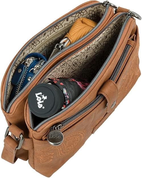 Trendy Leather Shoulder Bag - YUNA