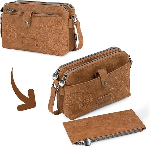 Trendy Leather Shoulder Bag - YUNA