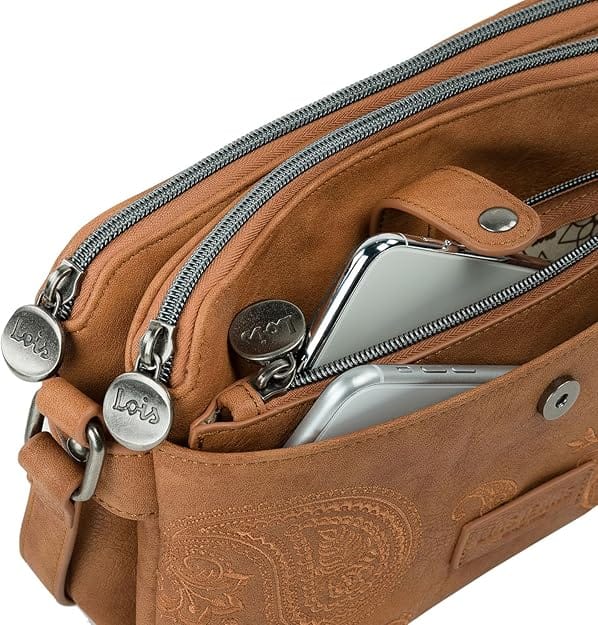 Trendy Leather Shoulder Bag - YUNA