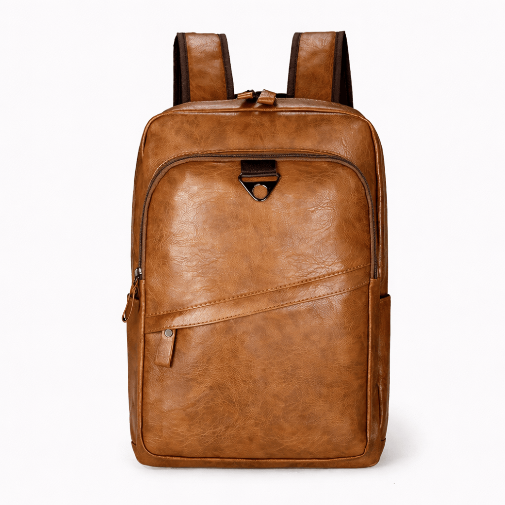 Vintage Leather Backpack - FELIX