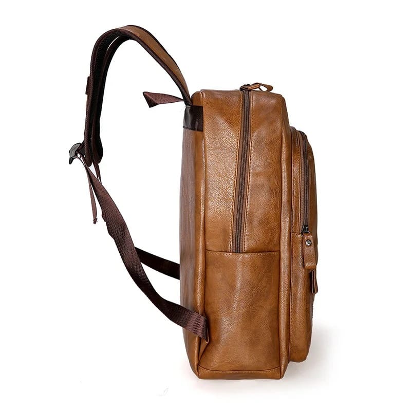 Vintage Leather Backpack - FELIX
