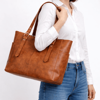 Vintage Leather Handbag - SANA