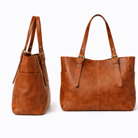 Vintage Leather Handbag - SANA