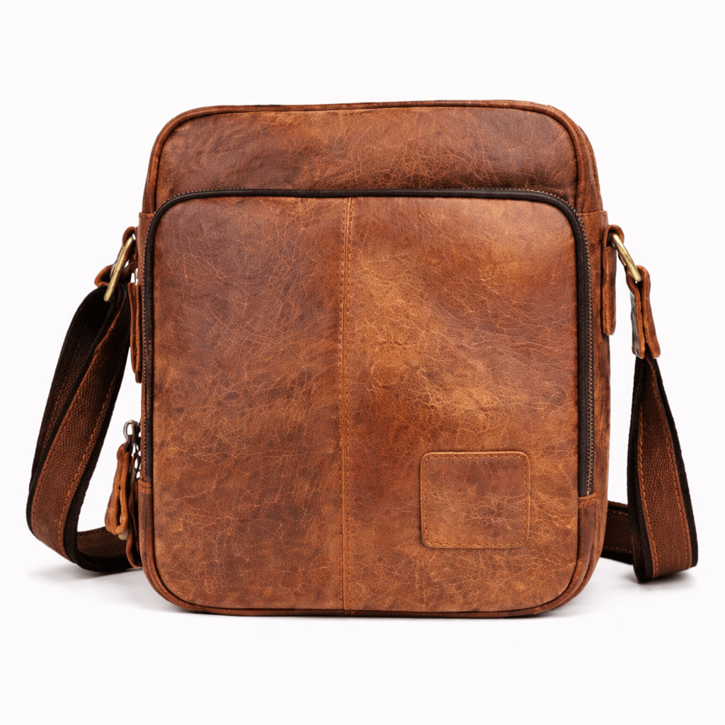 Vintage Leather Shoulder Bag - CLEO