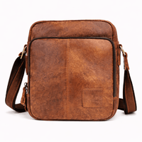 Vintage Leather Shoulder Bag - CLEO