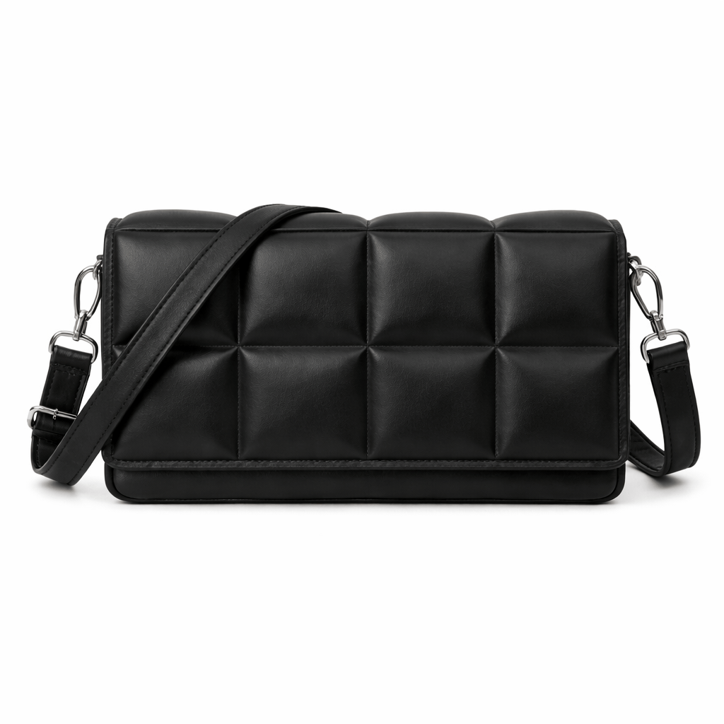 Women's Black Handbag - LINA
